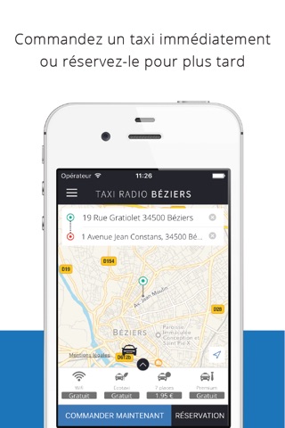 TAXI RADIO BÉZIERS - Commandez un taxi simplement screenshot 2