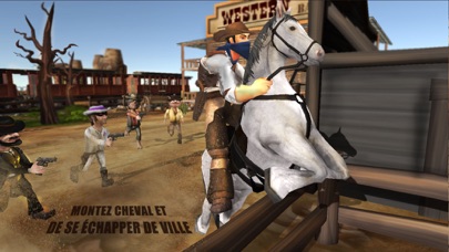 Screenshot #2 pour Sauvage l'Ouest Cow-boy Réal Tournage Jeu 3D