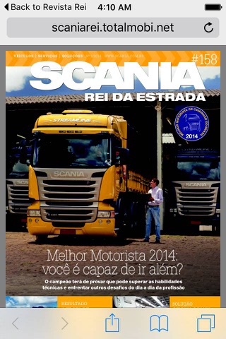 Scania Rei da Estrada screenshot 2