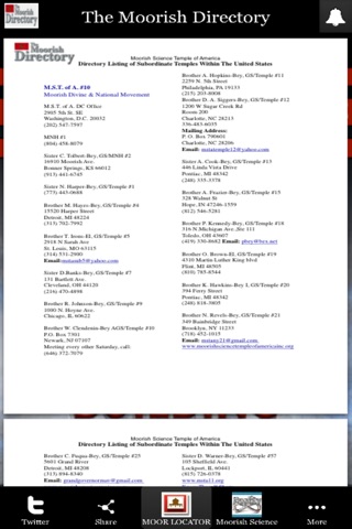 The Moorish Directory screenshot 2