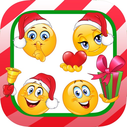 Christmas Emoji & GIF Keyboard Free icon