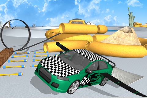 Flying Racing Rivals Sports Car Drifting screenshot 3