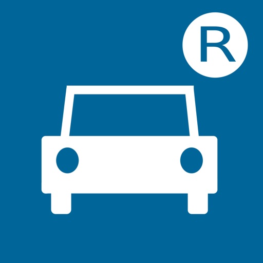 Japan rent a car store search icon