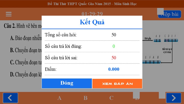 On thi Dai học, On thi Tot nghiep screenshot-3