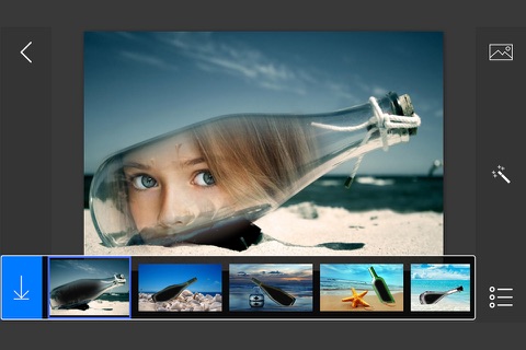 Bottle Photo Frames - make eligant and awesome photo using new photo frames screenshot 3
