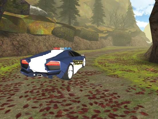 Screenshot #4 pour 3D Off-Road Police Car Racing  - eXtreme Dirt Road Wanted Pursuit Game FREE