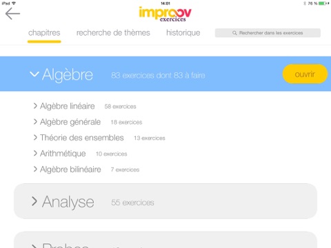 Improov | Mathématiques pour prépa screenshot 2