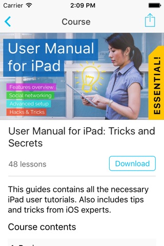 User manual for iPhone & iPad screenshot 2