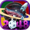 2048 + UNDO Solar System at The Universe Number Puzzle Games “ Astronomy Space Edition ”