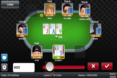 Ajax Poker screenshot 3