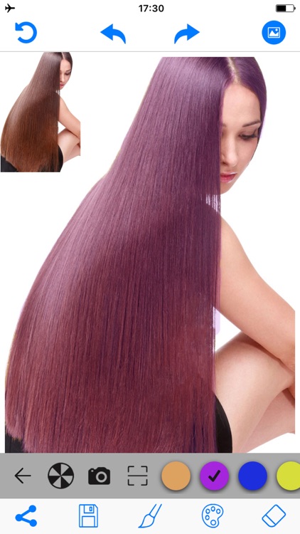 Hair Color Changer Salon Booth screenshot-4