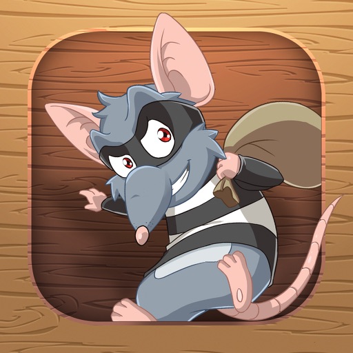 Bouncy Rat Thief Jump: Super Mayhem Trap icon