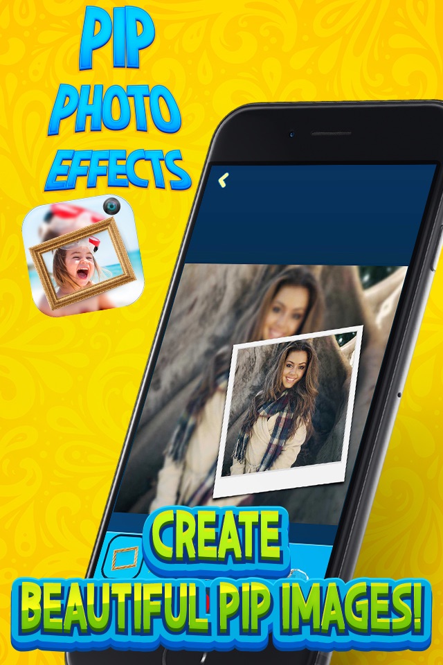 PIP Photo Effects – Cool Picture in Picture Editor and Awesome Frames Layout.s screenshot 2