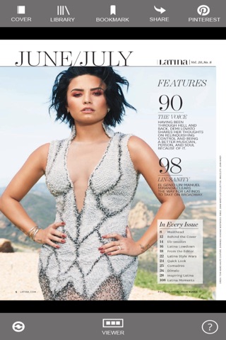 Latina Magazine Digital screenshot 2