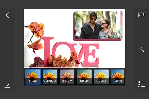 Valentine Photo Frames - make eligant and awesome photo using new photo frames screenshot 2