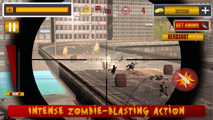 Elite Sniper City Defender Zombies Invasion
