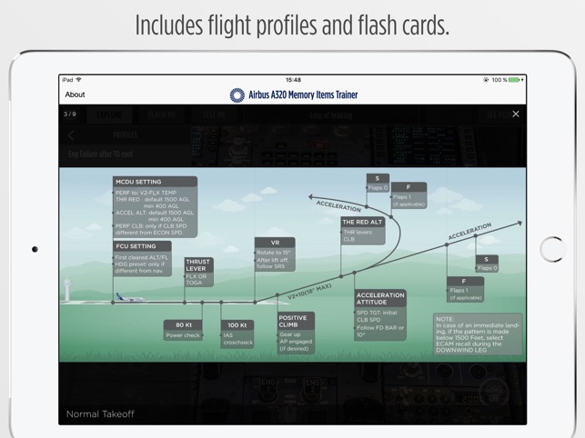 Airbus A320 Memory Items Trainer(圖5)-速報App