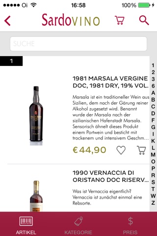 SardoVINO screenshot 2