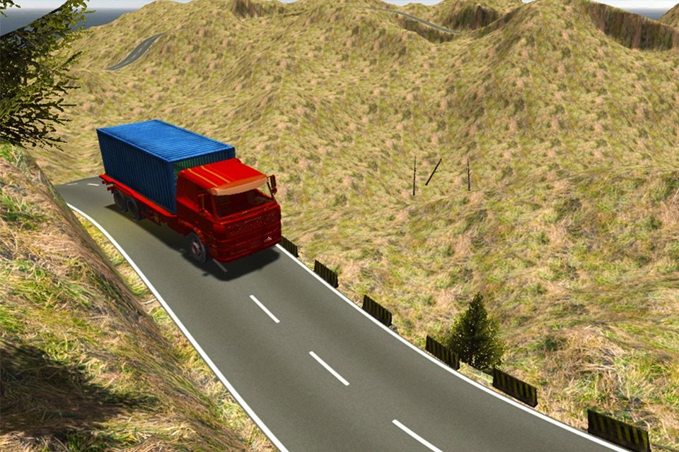 Transport Truck Cargo Trailer Transporter Sim screenshot 2