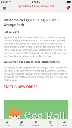 Egg Roll King & Sushi - Orange Park Online Ordering(圖1)-速報App