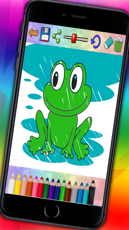 Play paint and connect dots– educative coloring book with drawings for kids and children Premium screenshot-3