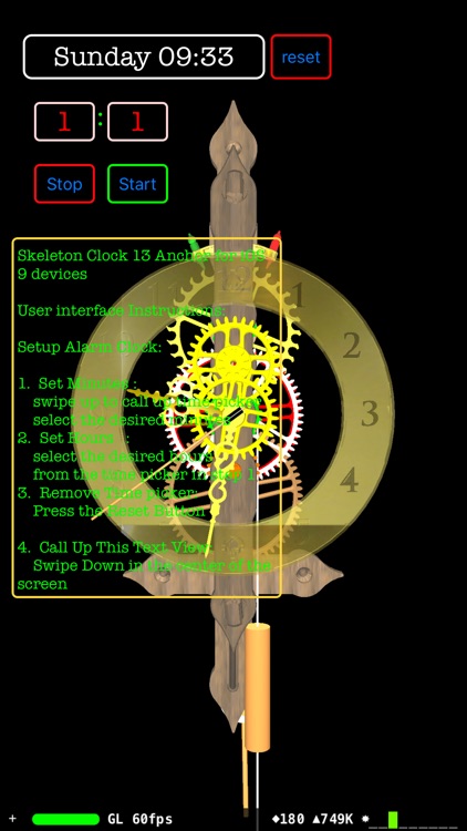 SkeletonClock13 screenshot-3