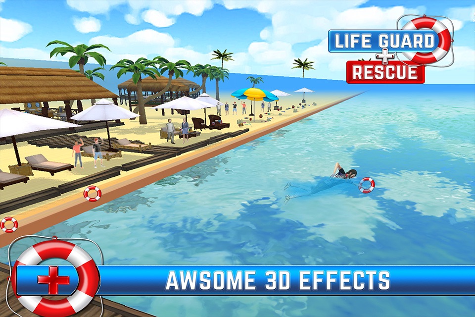 Beach Life Guard Simulator : Coast Emergency Rescue & Life Saving Simulation Game screenshot 3