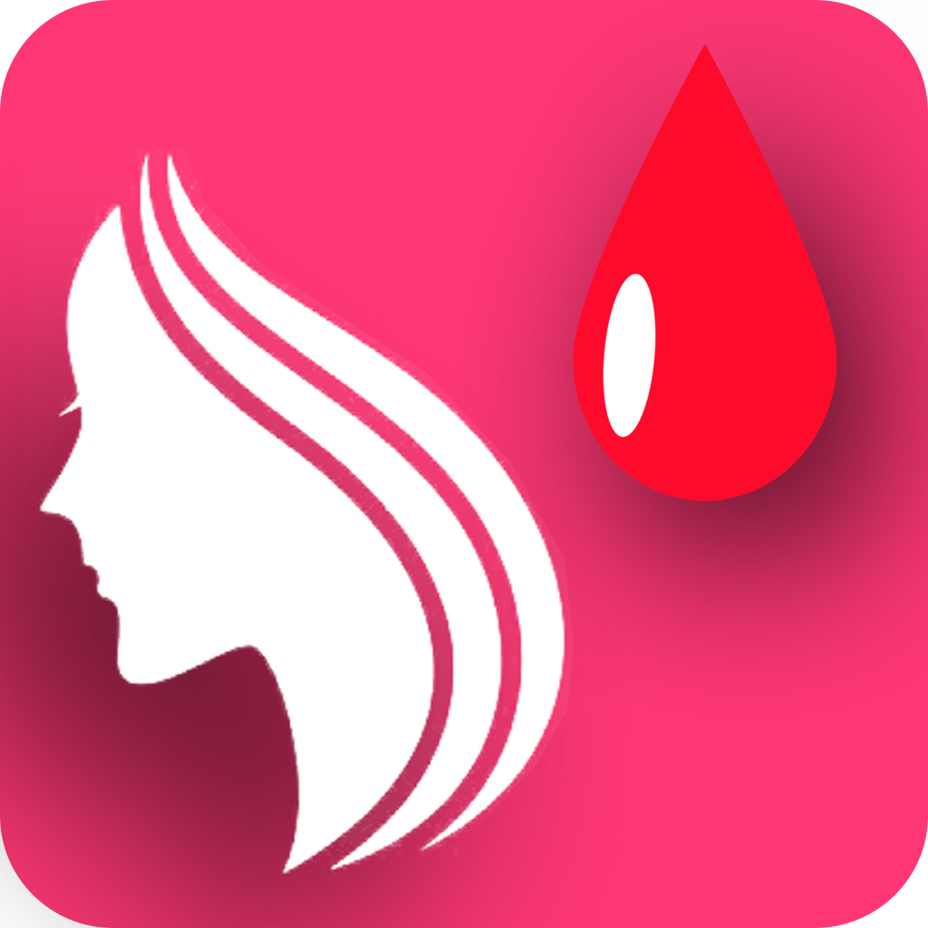 Woman Calendar, fertility, cycle tracker App Icon