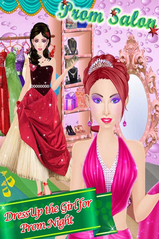 Prom Night Makeover Dressup Spa Salon screenshot 3