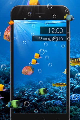 Amazing Aquarium Clock 2 LITE screenshot 4