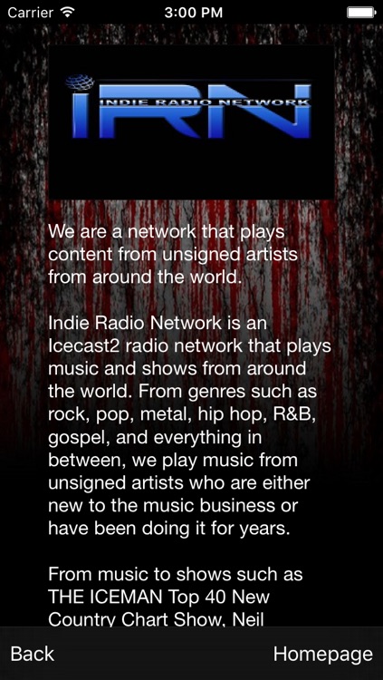 Indie Radio Network screenshot-3