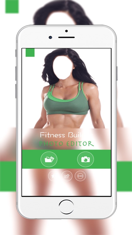 Fitness Girl  Body Photo montage App