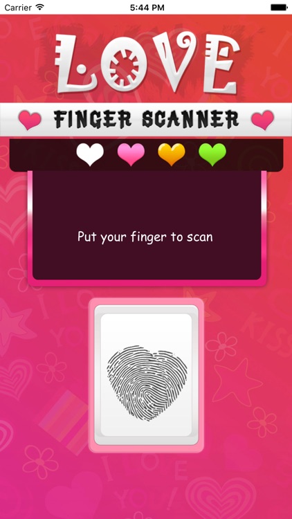 Love finger scanner prank