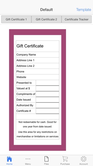 Gift Certificate(圖1)-速報App