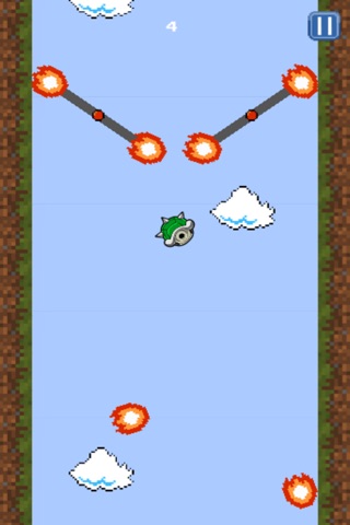Super Turtle Shell Descent - Missile Thrust Super-Mario Universe Edition screenshot 3