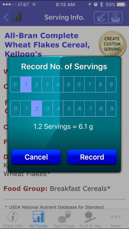 iFiber - iNutrient: Fiber screenshot-4