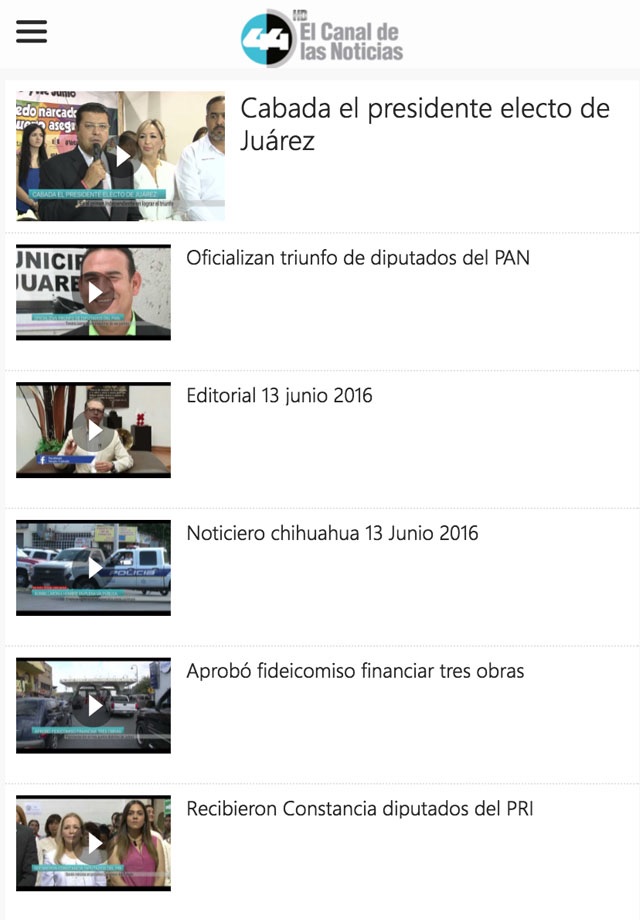 Canal 44 - Noticias screenshot 2