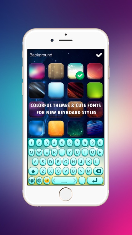Custom Keyboard – Color.ful Theme.s Plus Cute Font.s For New Keyboards Style.s