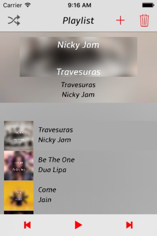 Personal djay - mood playlists screenshot 2