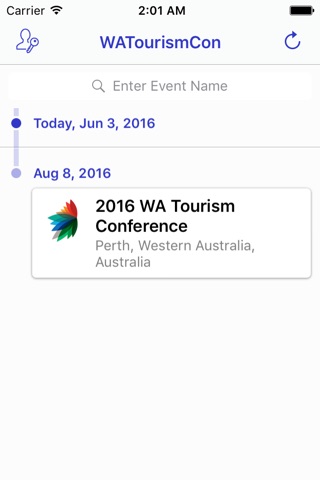 2016 WA Tourism Conference screenshot 2