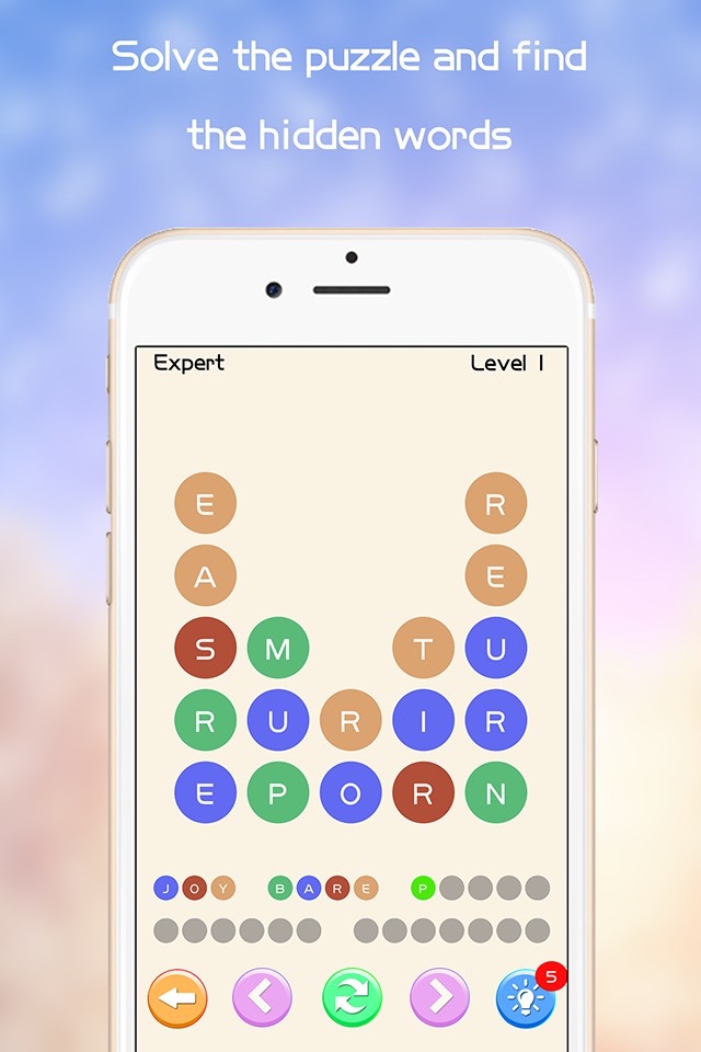 Word Dots - Find Target Words, Brain Challenge Puzzles screenshot 3