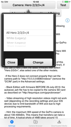 Photo and Video Browser for GoPro Hero Cameras (Wifi)(圖3)-速報App