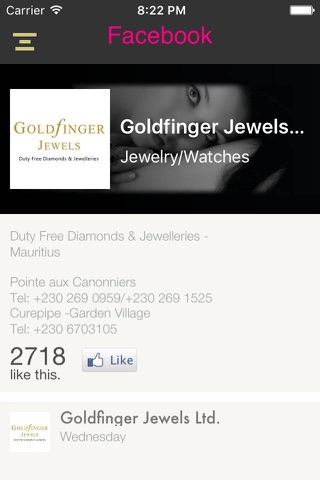 Goldfinger Jewels Mauritius screenshot 4