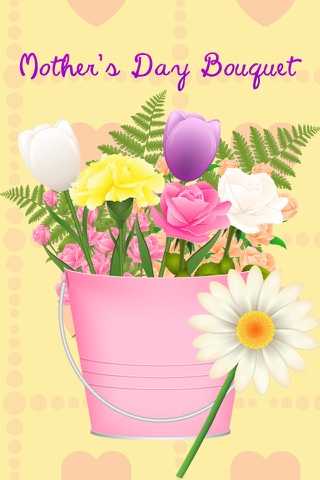 Mothers Day Flowers Bouquet Card Maker - Customized Free Ecard Flower Greetings for Mum screenshot 3