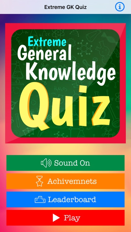 Extreme General Knowledge Quiz