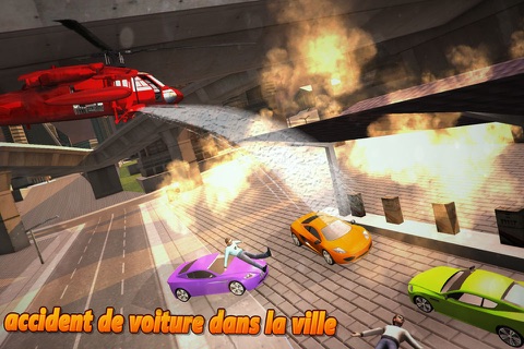 City Helicopter Rescue Flight Simulator 3D screenshot 3
