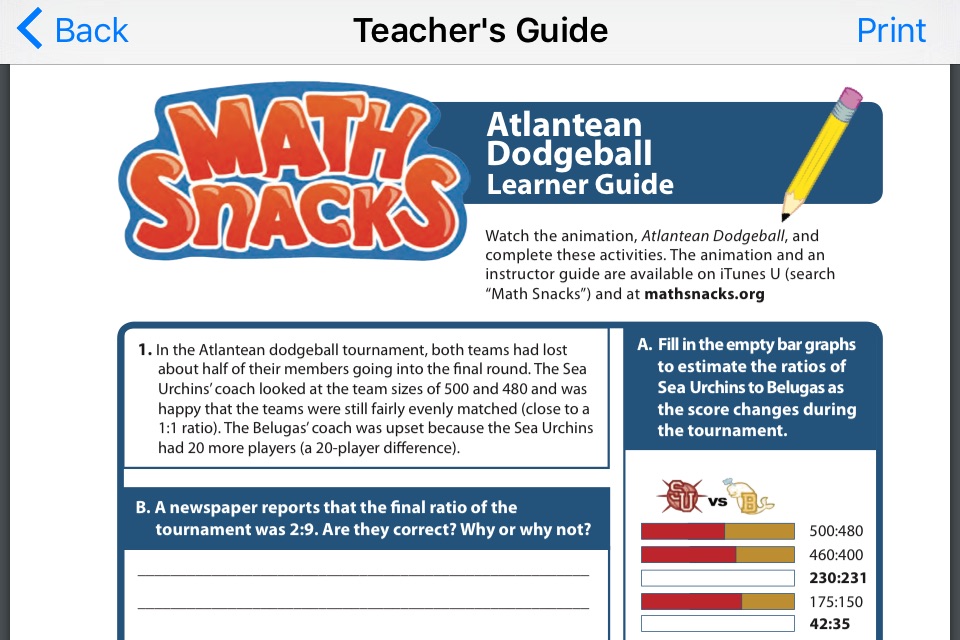 Math Snacks Video screenshot 4