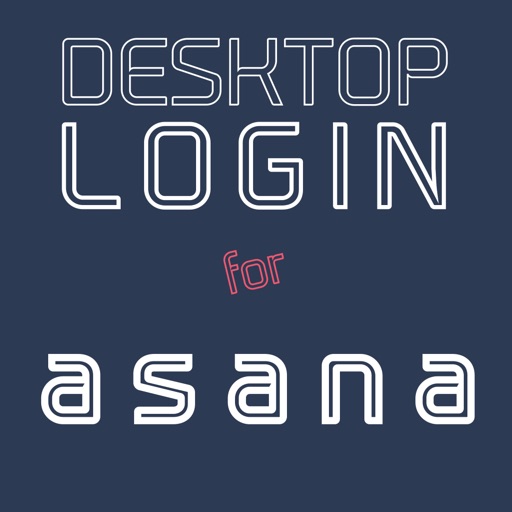 DESKTOP LOGIN for Asana icon