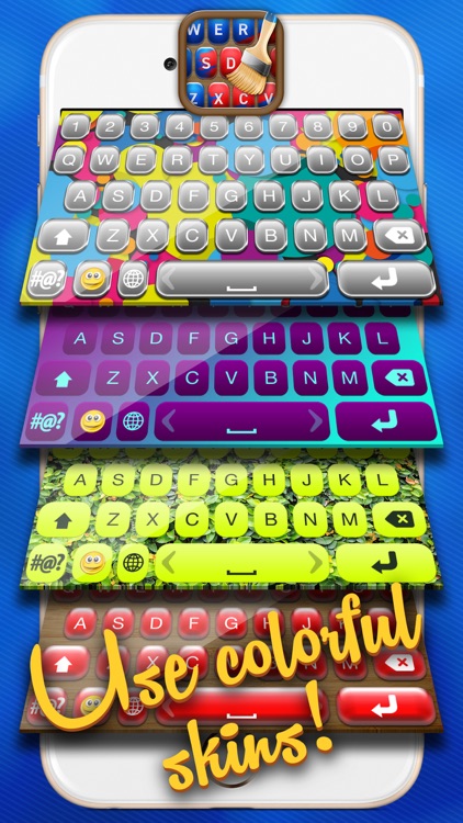 Custom Keyboards and Color Themes – Rainbow Key.board and Fancy Font.s for Texting Like A Pro