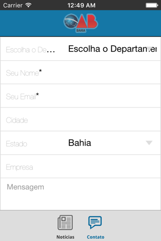 Notícias da OAB Bahia screenshot 3